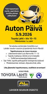 Autoliiton Auton Päivää vietetään perinteisesti syyskuun ensimmäisenä lauantaina. Tervetuloa mukaan Auton Päivään lauant...