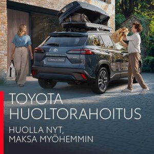 Toyota Huoltorahoituksella hallitset mukavasti huollon, korjauksien ja lisävarusteiden kustannuksia. Kerromme mielellämm...