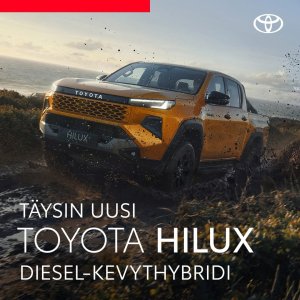 Legendaarinen lujuus ja luotettavuus kohtaa uuden aikakauden: ikoninen Toyota Hilux on nyt saatavana täyssähköisenä sekä...