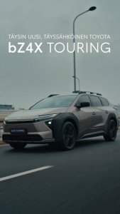 Suomalaisten odottama sähköfarkku odottaa koeajoasi. Täysin uusi Toyota bZ4X Touring vie sinut perille myös astetta hank...