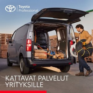 Kattavat Toyota Professional -palvelumme yrityksesi kaikkiin tarpeisiin. Tule koajamaan meillä myös uudistunut, entistä ...