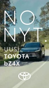 Tyylikäs ulkoa, mukava sisältä. Uusi Toyota bZ4X on valmis matkaan ⚡️