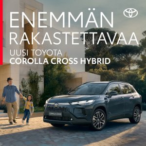 Uusi Toyota Corolla Cross Hybrid on täällä – koeaja ja rakastu. https://www.toyotalahti.fi/autot/corolla-cross.html
