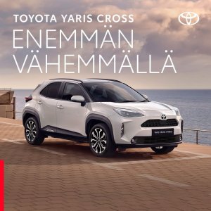 HYÖDYNNÄ TALVIRENGAS-, NELIVETO- JA RAHOITUSEDUT Yaris ja Yaris Cross -malleihin talvirenkaat kevytmetallivantein 490 €....
