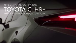 Yhtä vaikuttava katsoa kuin ajaa: täysin uusi täyssähköinen Toyota C-HR+ alkaen 45 590 €. Nyt voimassa edullinen Toyota ...