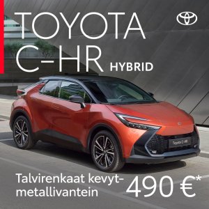 Valitsemalla Toyota C-HR -mallin valitset rohkeuden, tyylikkyyden ja saumattoman käyttökokemuksen. Vaikutu ketterästä aj...