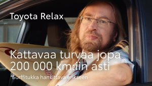 Saat Toyota Relax -turvan käymällä Toyota-merkkihuollossa huoltovälin mukaisesti